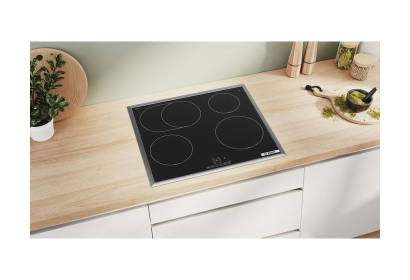 EXB63IP1 (HBG578BS3 + PIF64RBB5E + HEZ631070) Backofen-Set groß AutoClean mit autarkem 60 cm Induktions Kochfeld 