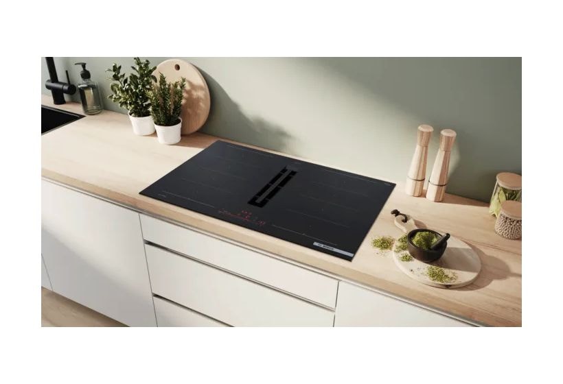 HBDMATTK06 (HBA4720B3 + PXL89BH26E) Backofen-Set groß AutoClean mit autarkem 81,2 cm Induktions Kochfeld 