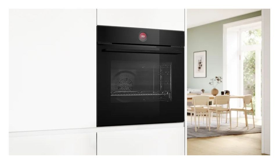 Serie 8 HBG974LB1 Einbaubackofen groß AutoClean (Schwarz) 