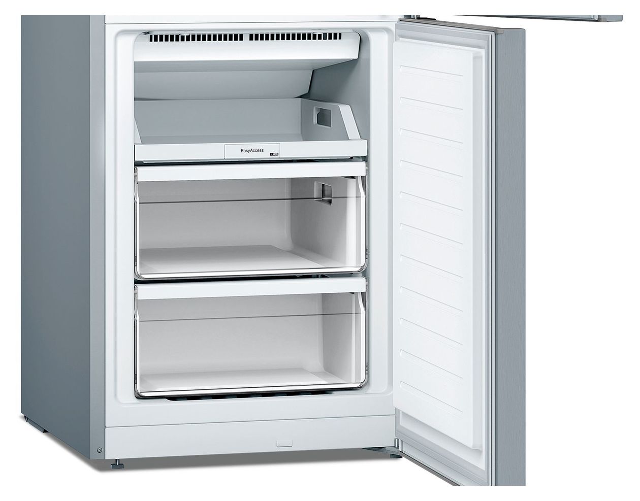 Serie 2 KGN33NLEB 193 l / 89 l Kühl-Gefrierkombi freistehend 237 kWh Jahr  (Edelstahl) 