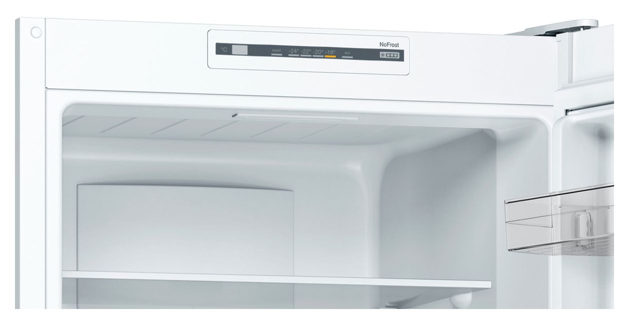 Serie 2 KGN33NWEB 193 l / 89 l Kühl-Gefrierkombi freistehend 237 kWh Jahr  (Weiß) 