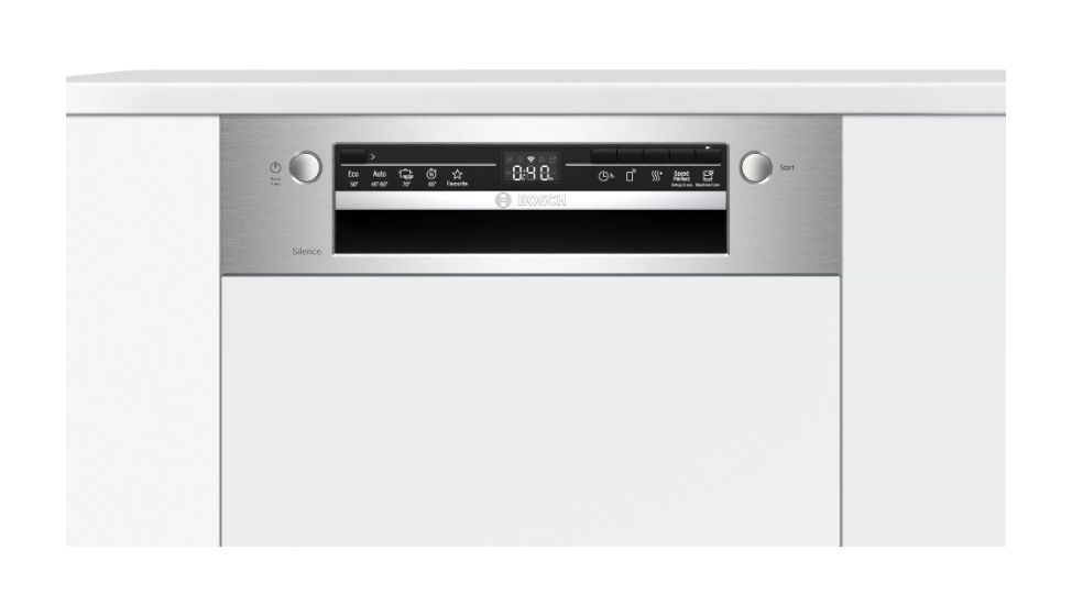 Serie 2 SPI2IKS10E 45 cm Geschirrspüler teilintegriert (ohne Front) Leise 9 Maßgedecke aquaStop Funktion 