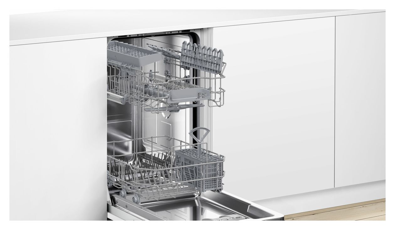 Serie 2 SPV2HKX42E 45 cm Geschirrspüler vollintegriert (ohne Front) Leise 10 Maßgedecke aquaStop Funktion Wärmetauscher 