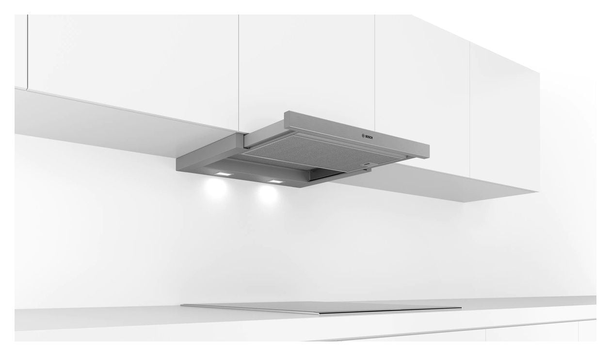 Serie 4 DFM064A52 Abluft/Umluft Dunstabzugshaube/Esse Decke 60 cm (Silber) 