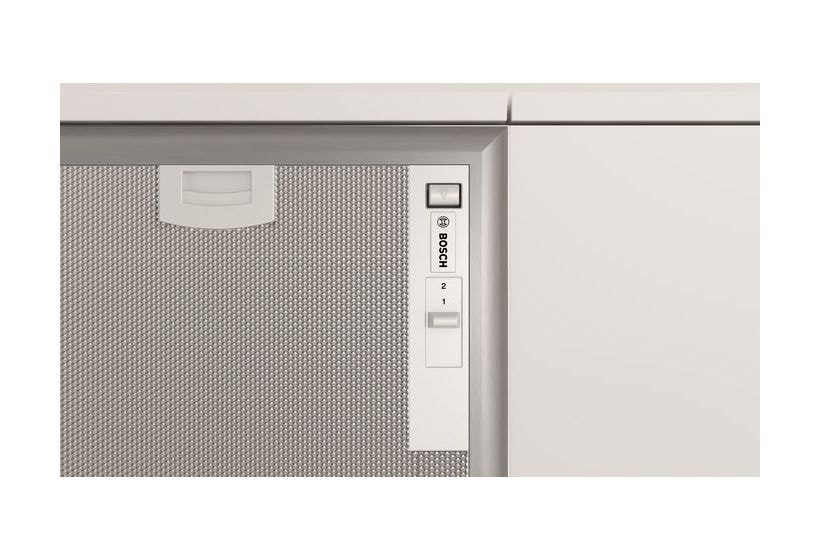 Serie 4 DHL555BM Abluft/Umluft Dunstabzugshaube/Esse Einbau 50 cm (Metallisch, Silber) 