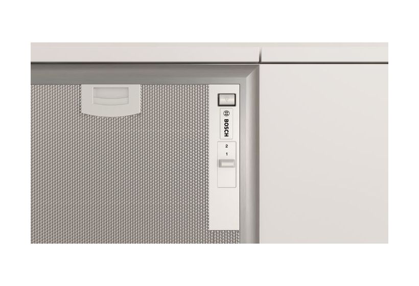Serie 4 DHL755BM Lüfterbaustein Abluft/Umluft Dunstabzugshaube/Esse Einbau 70 cm (Metallisch, Silber) 