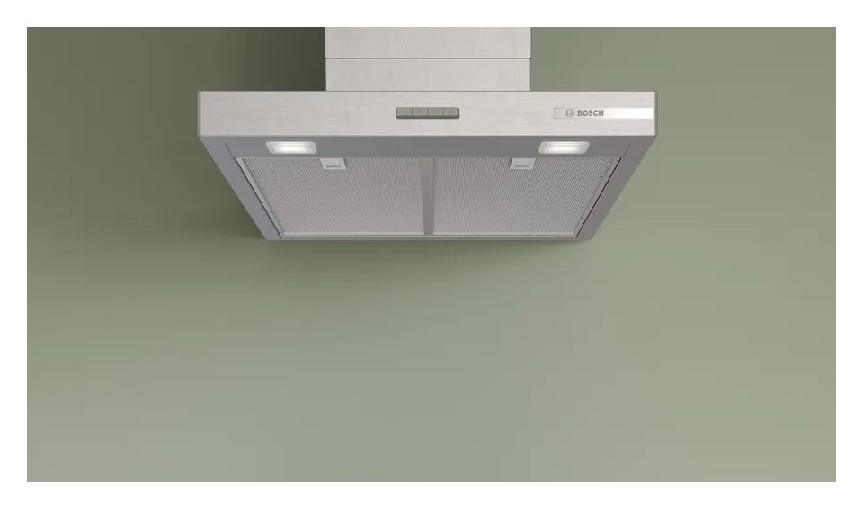 Serie 4 DWB65CC30 Abluft/Umluft Dunstabzugshaube/Esse Wand 60 cm (Metallisch) 