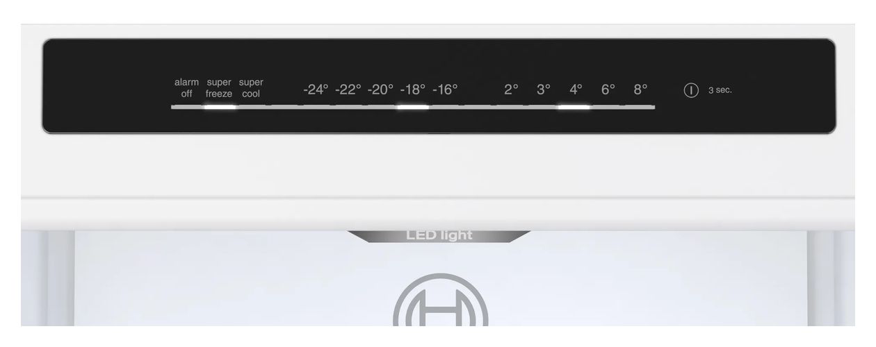 Serie 4 KGN362ICF 218 l / 103 l Kühl-Gefrierkombi freistehend NoFrost 159 kWh Jahr  (Edelstahl) 