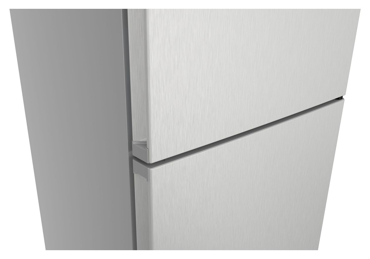 Serie 4 KGN392LAG 260 l / 103 l Kühl-Gefrierkombi freistehend NoFrost 112 kWh Jahr  (Metallisch) 