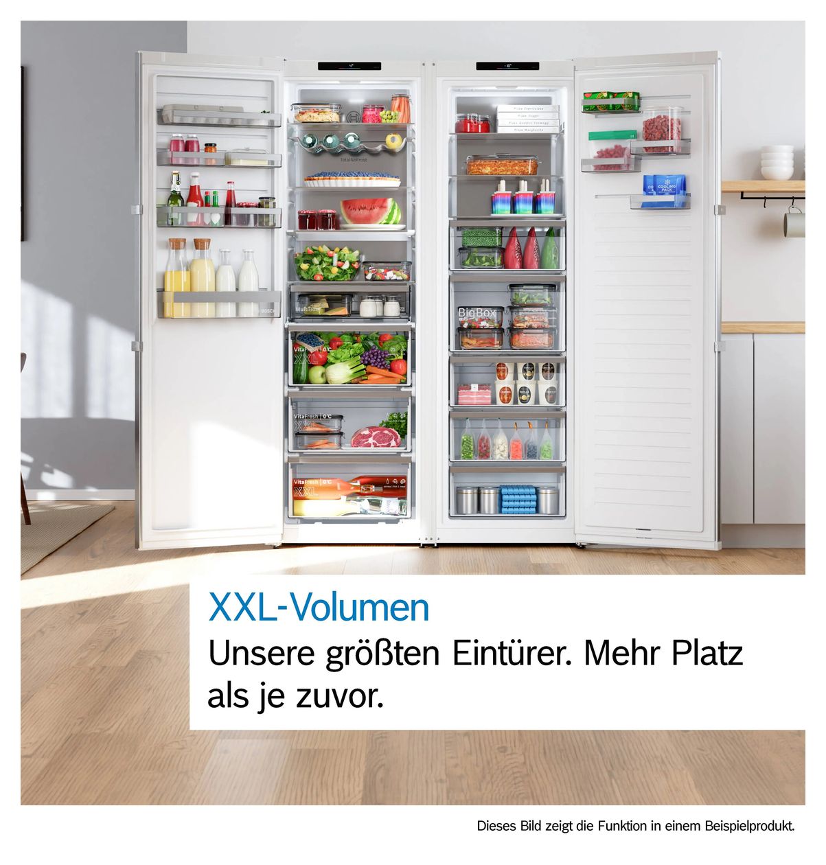 Serie 4 KSN36VLDG 402 l Kühlschrank freistehend EEK: D 138 kWh Jahr NoFrost  (Metallisch) 