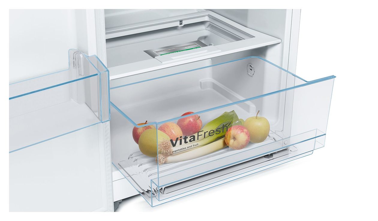 Serie 4 KSV36VWEP 346 l / 346 l Kühlschrank freistehend EEK: E 116 kWh Jahr  (Weiß) 