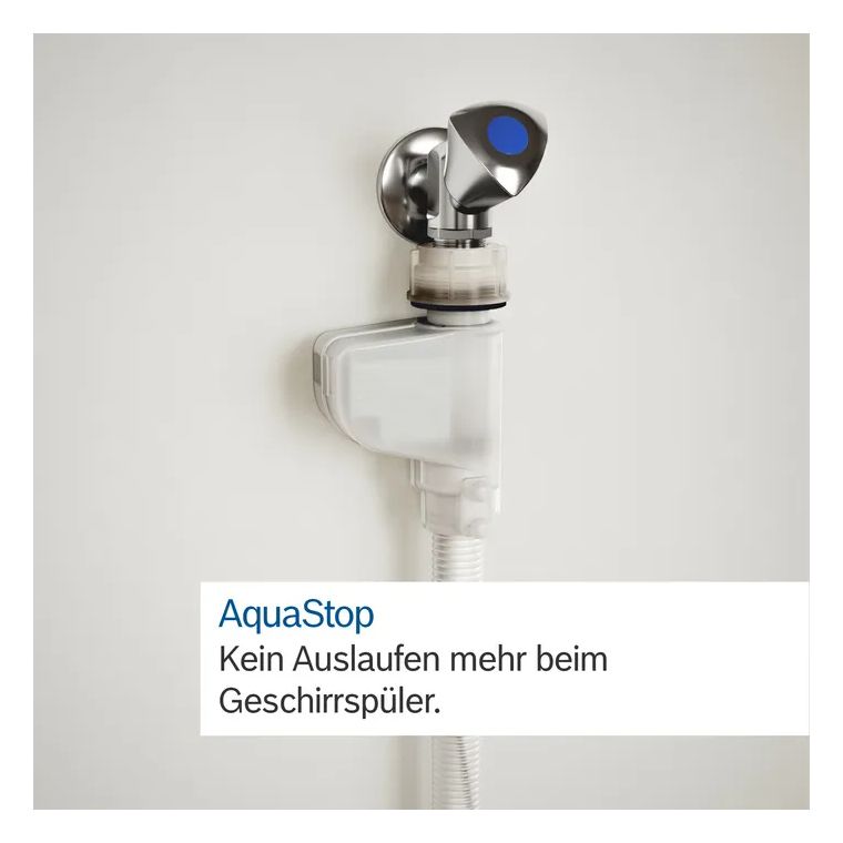 Serie 4 SMU4EUS00D 60 cm Geschirrspüler unterbaufähig Leise 13 Maßgedecke aquaStop Funktion Wärmetauscher 