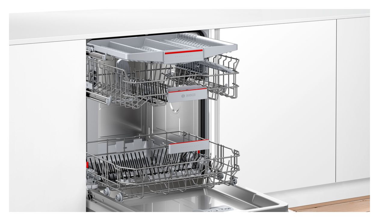 Serie 4 SMV4EVX08E 60 cm Geschirrspüler vollintegriert (ohne Front) Leise 14 Maßgedecke aquaStop Funktion 