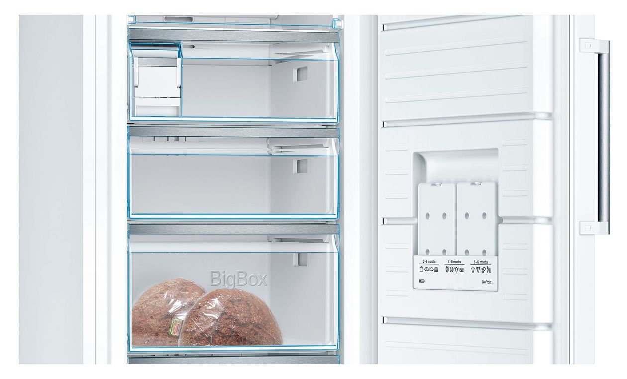 Serie 6 GSN51AWDV 290 l Gefrierschrank 201 kWh Jahr NoFrost  (Weiß) 