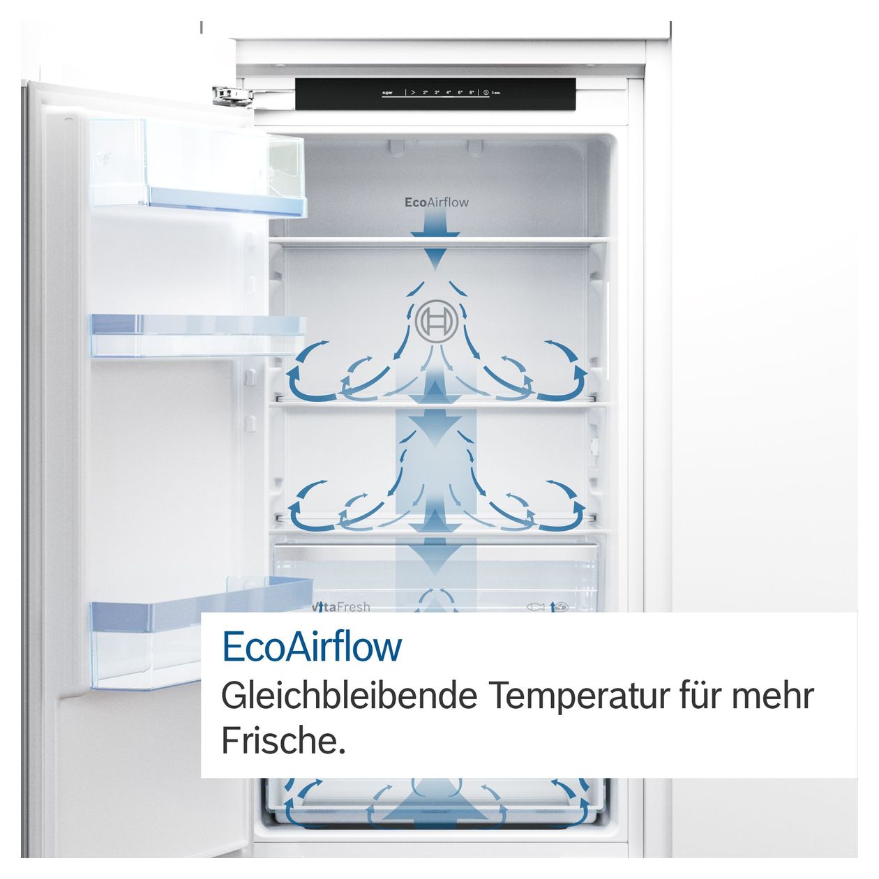 Serie 6 KIR21ADD1 136 l 88 cm Einbaukühlschrank EEK: D 74 kWh Jahr 