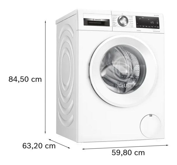 Serie 6 WGG244Z9F4 9 kg Frontlader Waschmaschine 1400 U/min aquaStop Funktion 