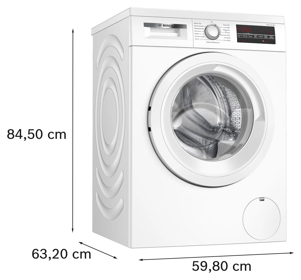 Serie 6 WUU28T22 9 kg Frontlader Waschmaschine 1400 U/min aquaStop Funktion 