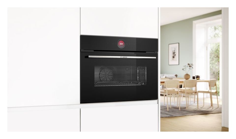 Serie 8 CBG7741B1 Einbaubackofen kompakt AutoClean 