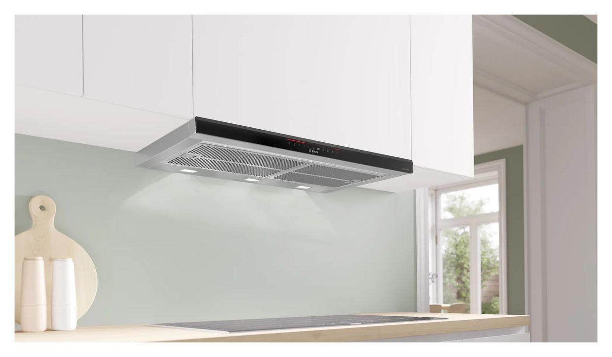 Serie 8 DFS098K54 Abluft/Umluft Dunstabzugshaube/Esse Einbau 90 cm (Edelstahl) 