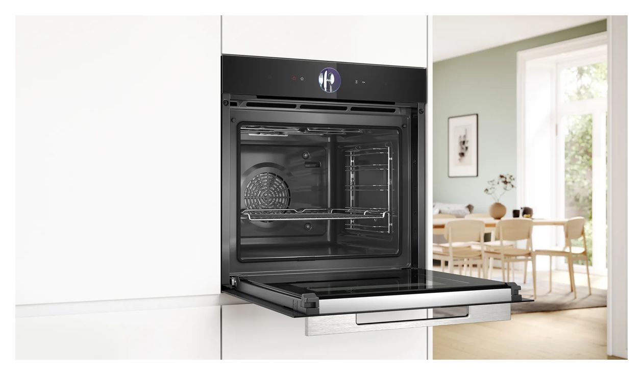 Serie 8 HRG7764B1 Einbaubackofen groß Dampfgaren AutoClean 