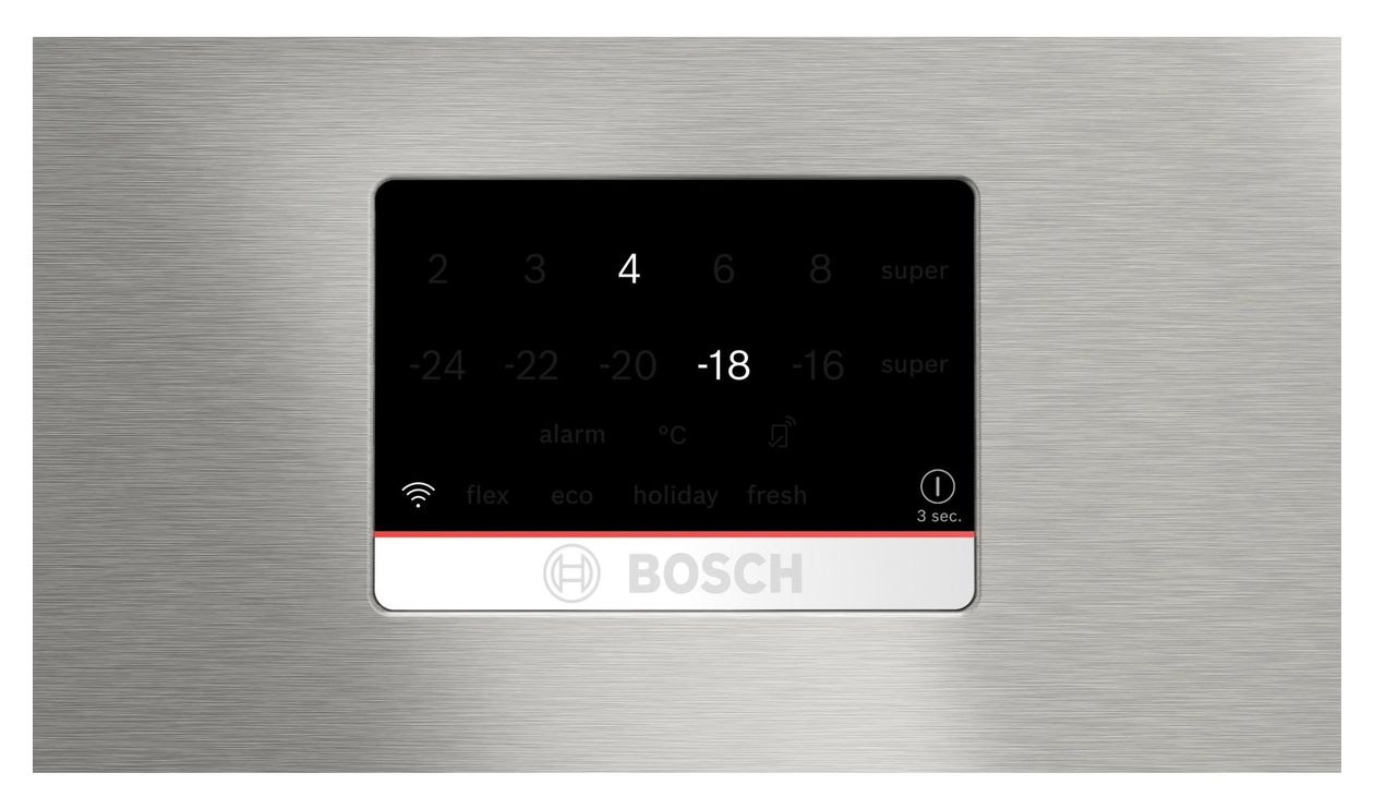 Serie 8 KGP86FIC0N 422 l / 202 l Kühl-Gefrierkombi freistehend NoFrost 216 kWh Jahr  (Edelstahl) 