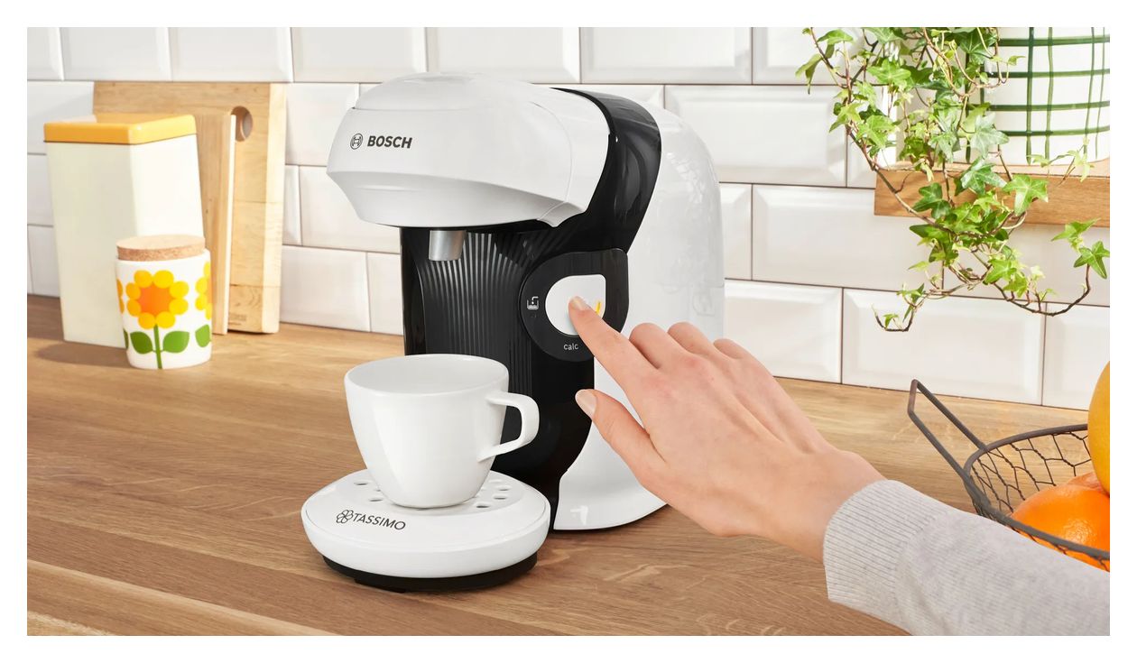 TAS112E Tassimo Style friendly Kaffeekapsel Maschine  (Weiß) 