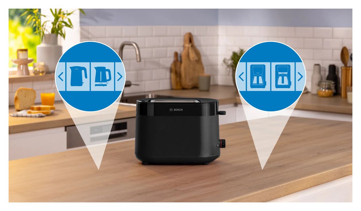 TAT2M123 MyMoment Toaster 950 W 2 Scheibe(n) 6 Stufen  (Schwarz) 