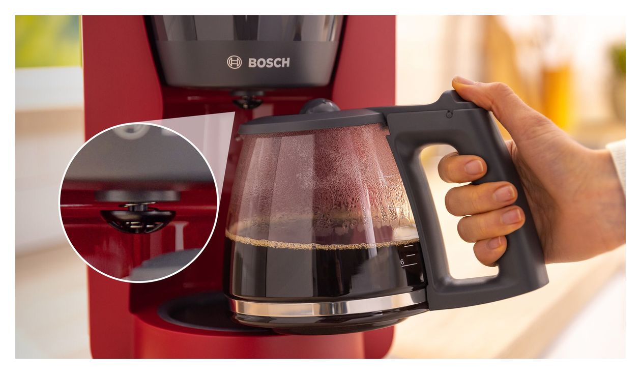 TKA3M134 MyMoment 15 Tassen Filterkaffeemaschine 1,4 l  (Rot) 