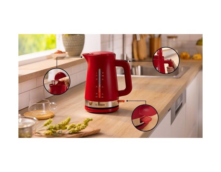 TWK4M224 MyMoment 1,7 l Wasserkocher 2400 W  (Rot) 