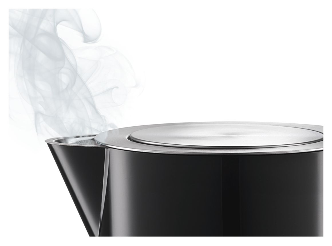 TWK7203 1,7 l Wasserkocher 1850 W  (Schwarz, Edelstahl) 