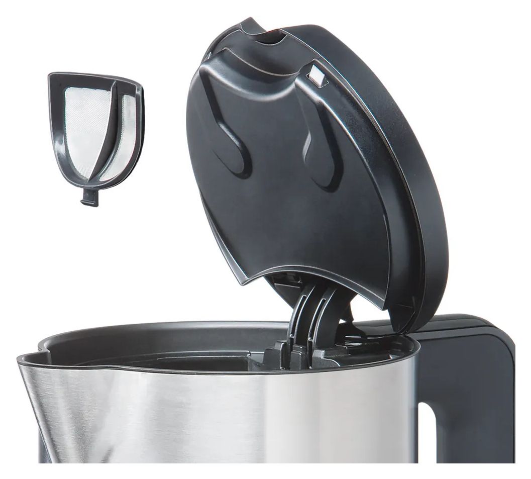 TWK8611P Styline 1,5 l Wasserkocher 2400 W (Anthrazit, Edelstahl, Weiß) 