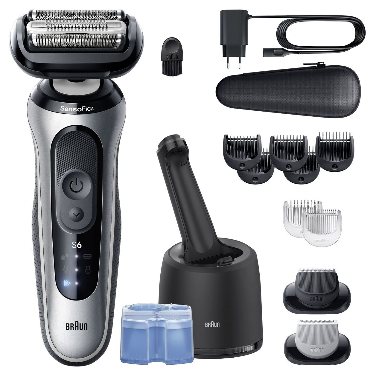 Series 6 62-S7650cc Nass&Trocken Rasierer Lithium-Ion (Li-Ion) 