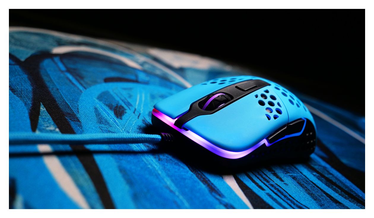 M42 16000 DPI Gaming Maus Optisch  (Blau) 