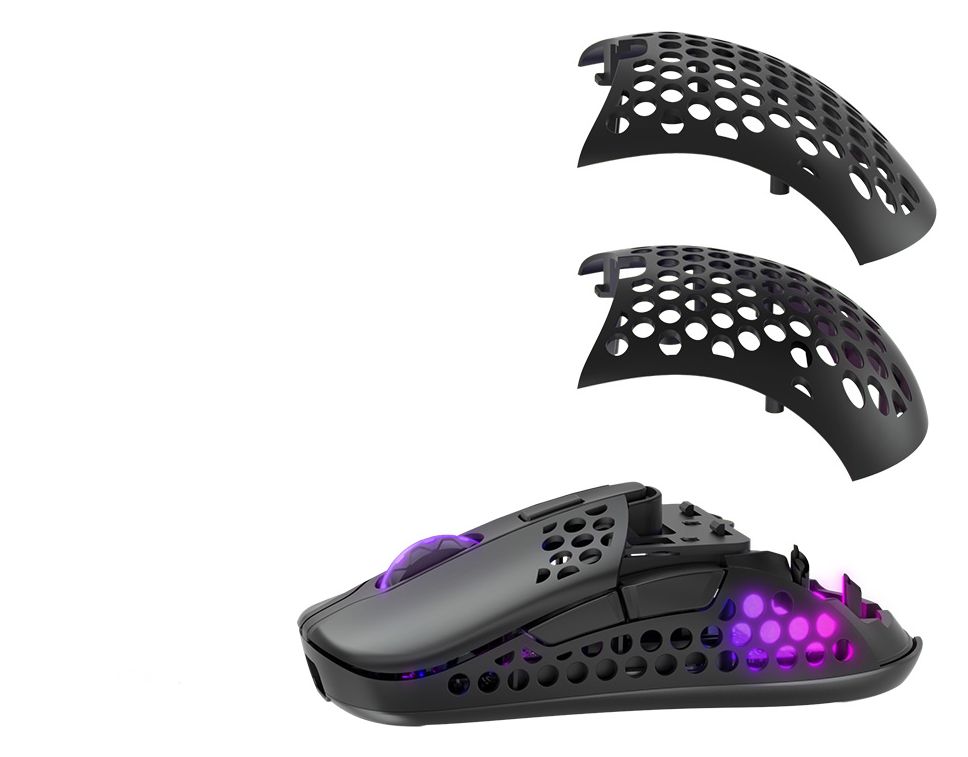 M42 RGB Wireless 19000 DPI Gaming Maus Optisch  (Schwarz) 