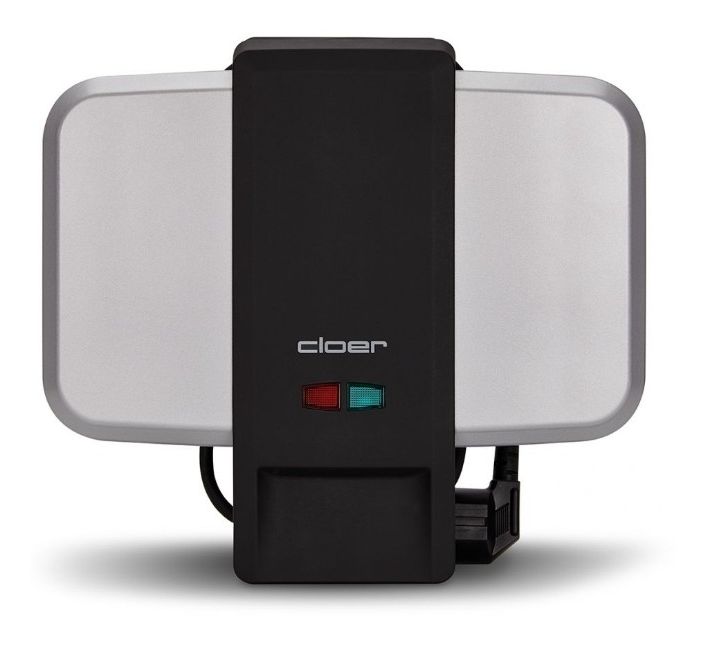 6259 Sandwichmaker für 2 Sandwiches  (Schwarz, Silber) 