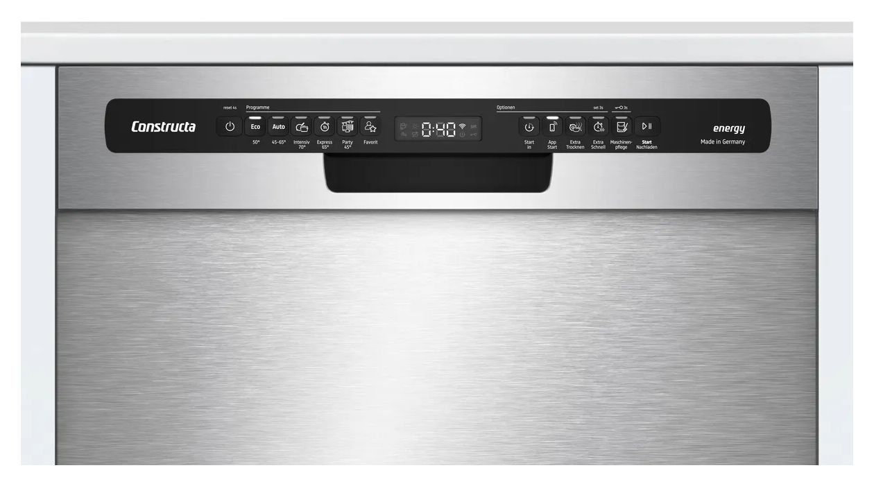CG6US01HBD 60 cm Geschirrspüler unterbaufähig Sehr leise 13 Maßgedecke aquaStop Funktion Wärmetauscher 