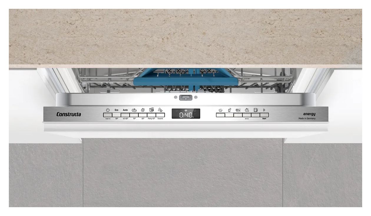 CG6VX01HBD 60 cm Geschirrspüler vollintegriert (ohne Front) Sehr leise 13 Maßgedecke aquaStop Funktion Wärmetauscher 