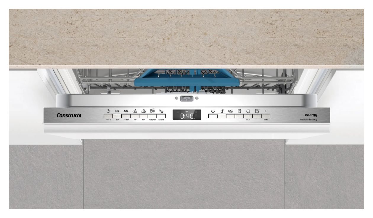 CG6VX02EBD 60 cm Geschirrspüler vollintegriert (ohne Front) Sehr leise 13 Maßgedecke aquaStop Funktion Wärmetauscher 