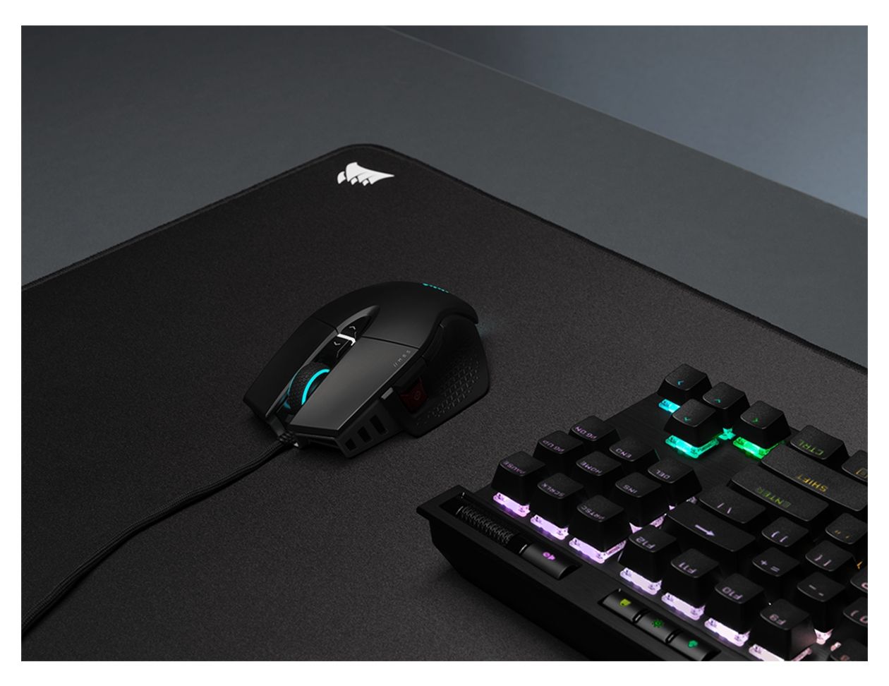 M65 RGB Ultra 26000 DPI Gaming Maus Optisch  (Schwarz) 