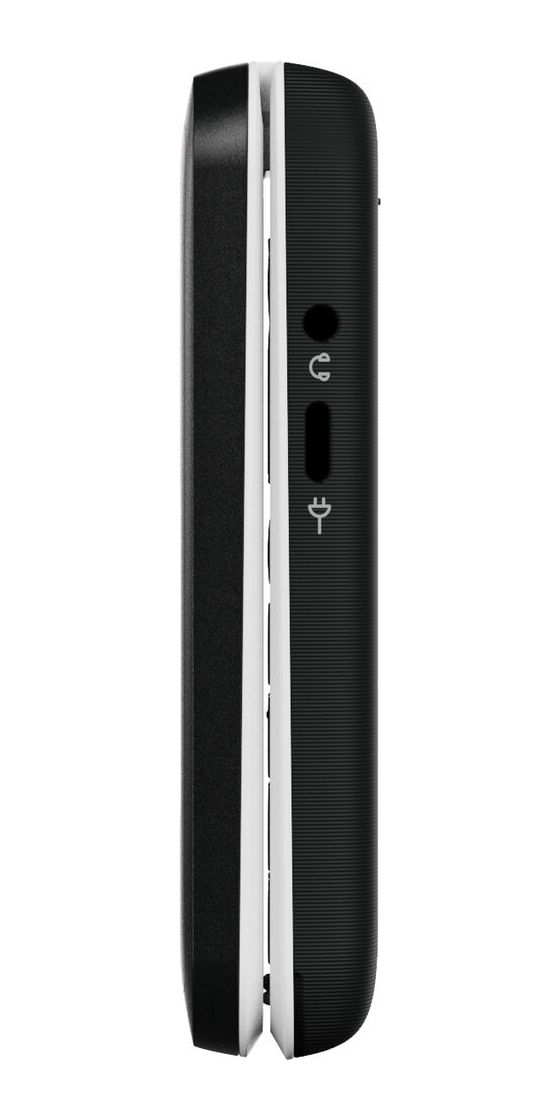 Leva E30 4G Smartphone 7,11 cm (2.8 Zoll) 0,3 MP Single SIM  (Schwarz, Weiß) 