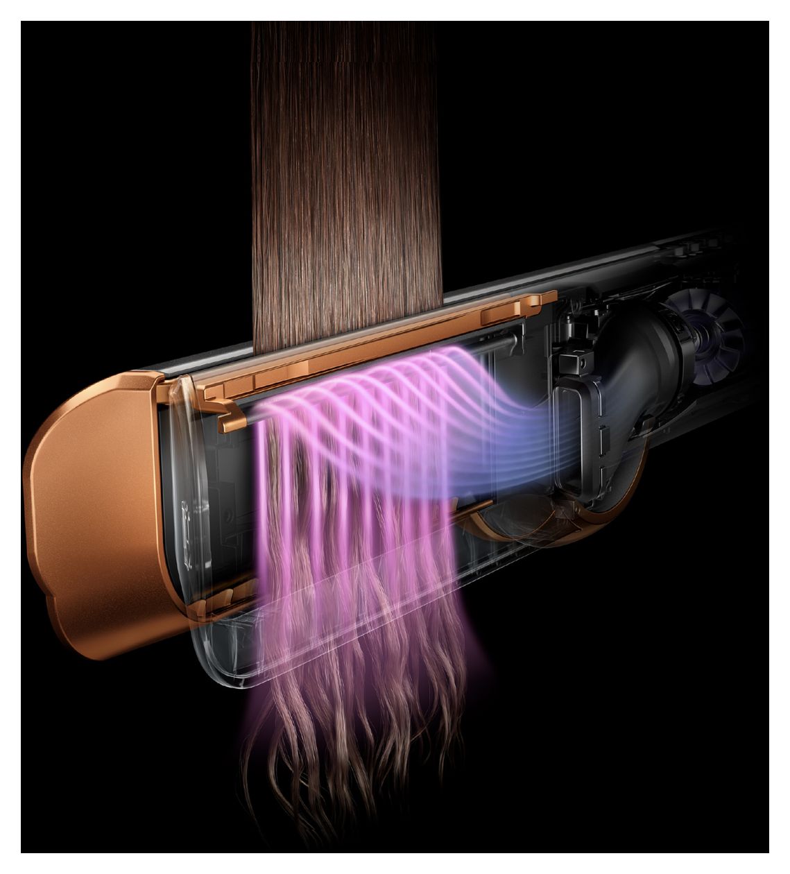 HT01 Airstrait Haarglätter 1600 W  (Kupfer, Nickel) 