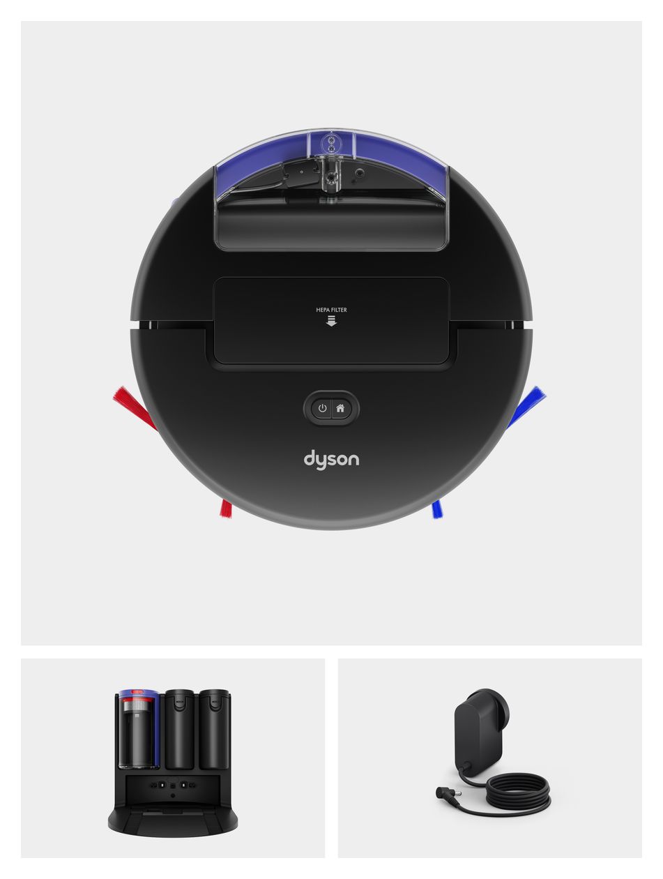 Spot+Scrub AI Saugroboter nass/trocken 140 min Akku 18000 Pascal Leistung  (Schwarz) 