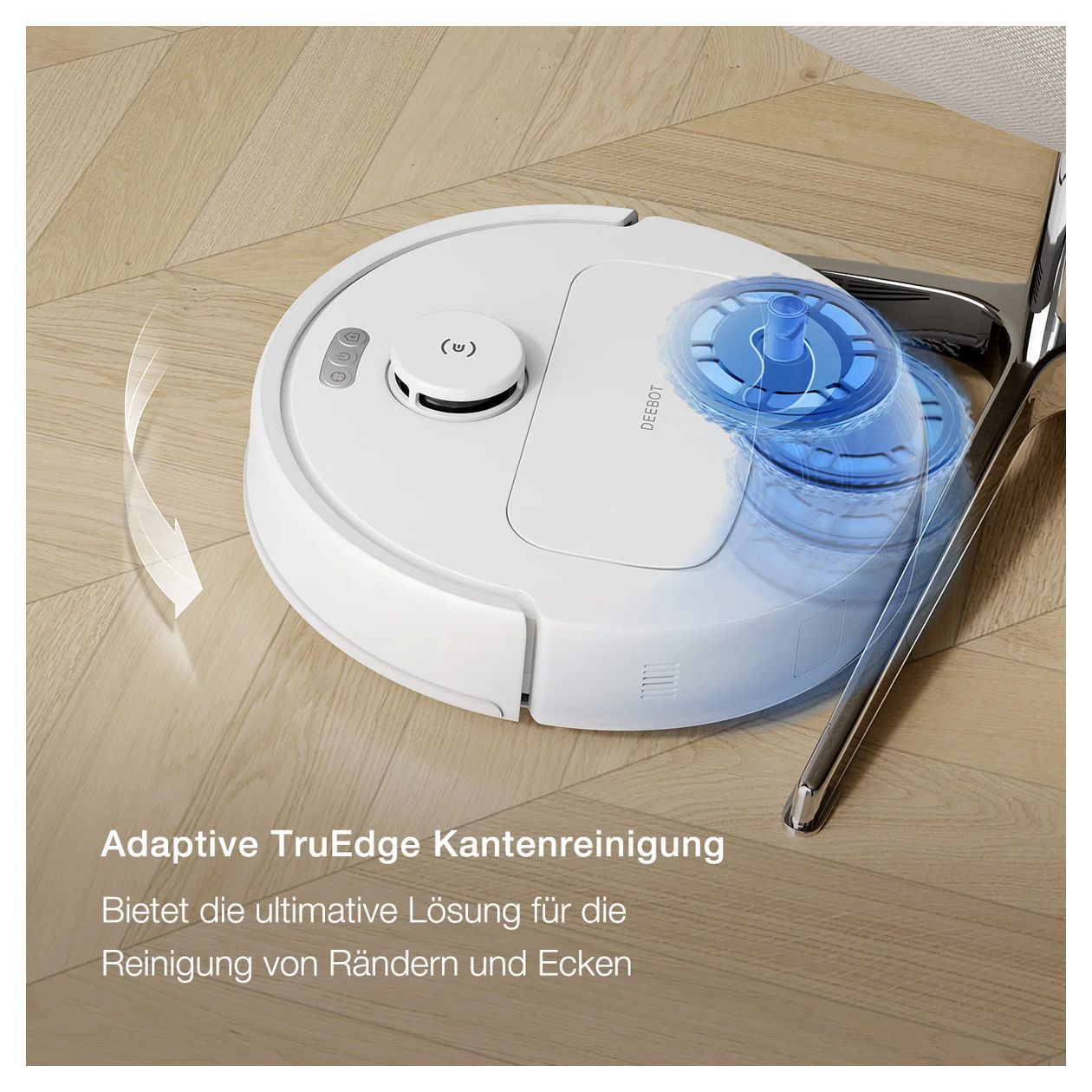 Deebot N30 Pro Omni Saugroboter nass/trocken 320 min Akku 10000 Pascal Leistung  (Weiß) 