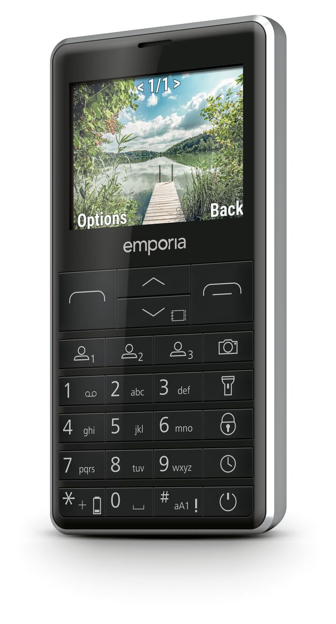 Prime LTE 4G Smartphone 5,87 cm (2.31 Zoll) 2 MP Single SIM  (Schwarz) 