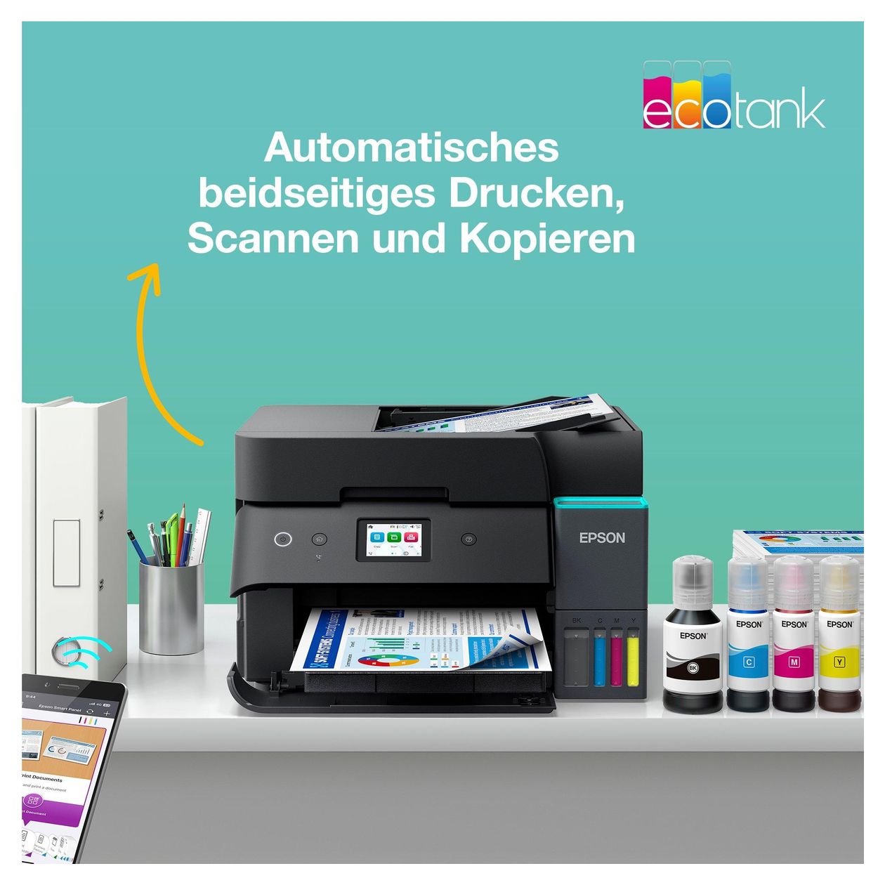 EcoTank ET-4950 All in One A4 Tintenstrahl Drucker 4800 x 1200 DPI 
