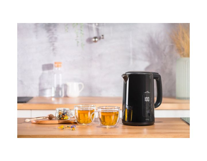 Emily 1,5 l Wasserkocher 2200 W  (Schwarz) 