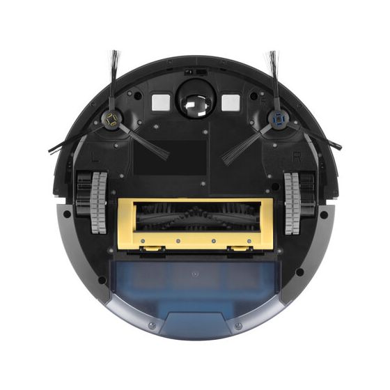 Falco Smart Saugroboter nass/trocken 120 min Akku  (Schwarz, Edelstahl) 