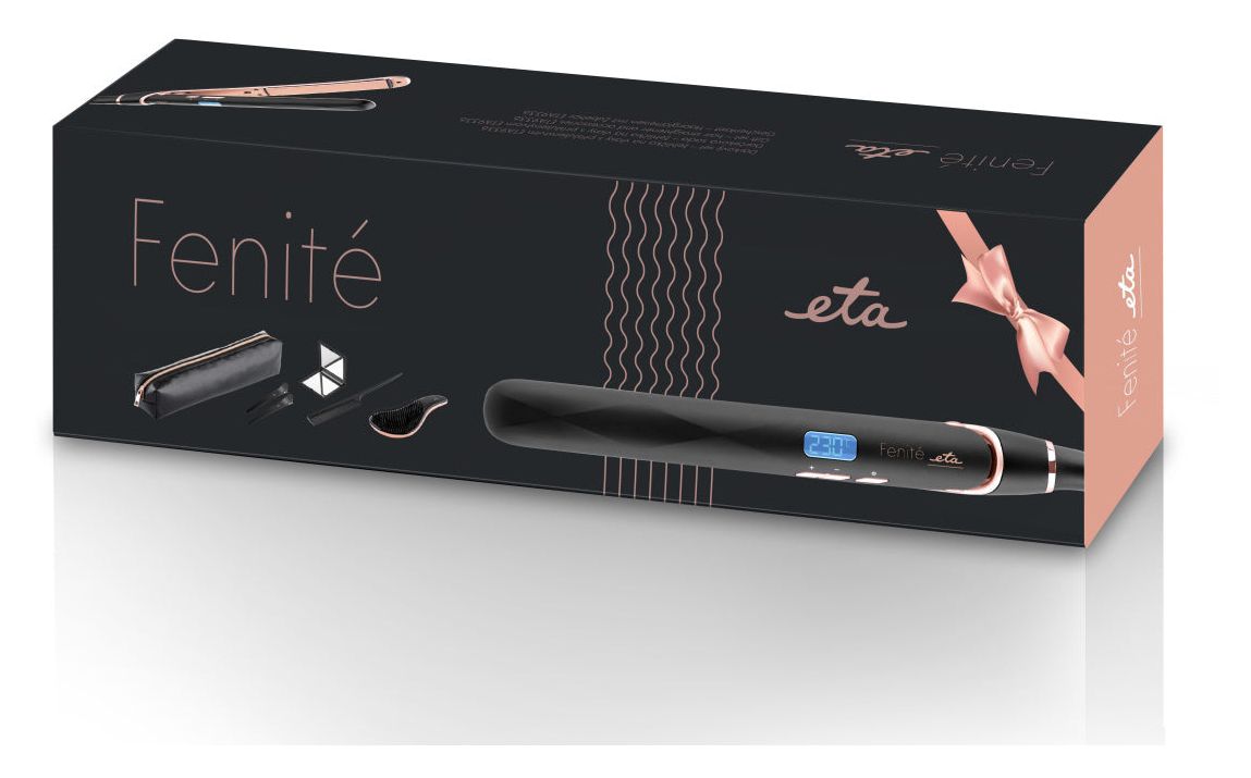 Fenité Haarglätter 45 W  (Schwarz, Roségold) 
