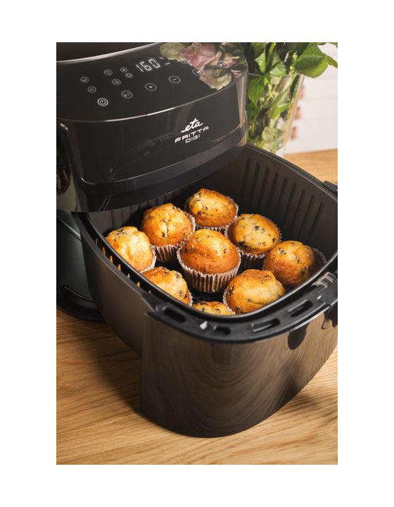 Fritta Digi Doppel Heißluftfritteuse 7,2 l 1800 W  (Schwarz) 