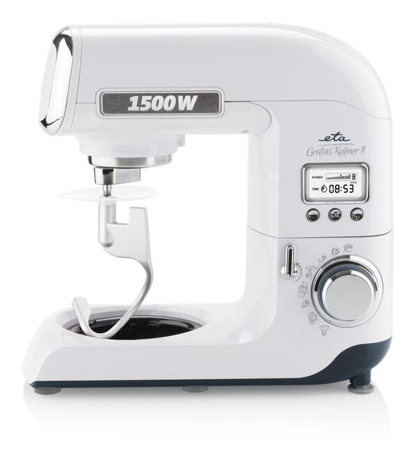 Gratus Kuliner II 1500 W Küchenmaschine 6,7 l  (Weiß) 
